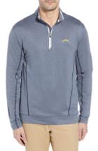 Men's Cutter & Buck Endurance Los Angeles Chargers Fit Pullover, Size Medium - Blue