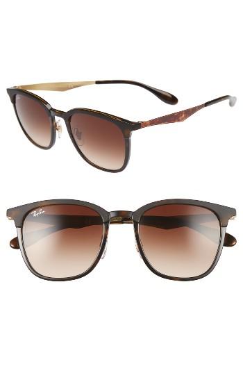 Men's Ray-ban Highstreet 51mm Square Sunglasses -