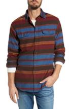 Men's Pendleton Camber Striped Sport Shirt - Brown