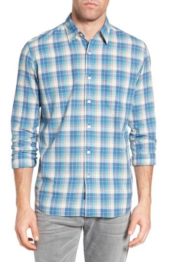 Men's Faherty Ventura Plaid Sport Shirt