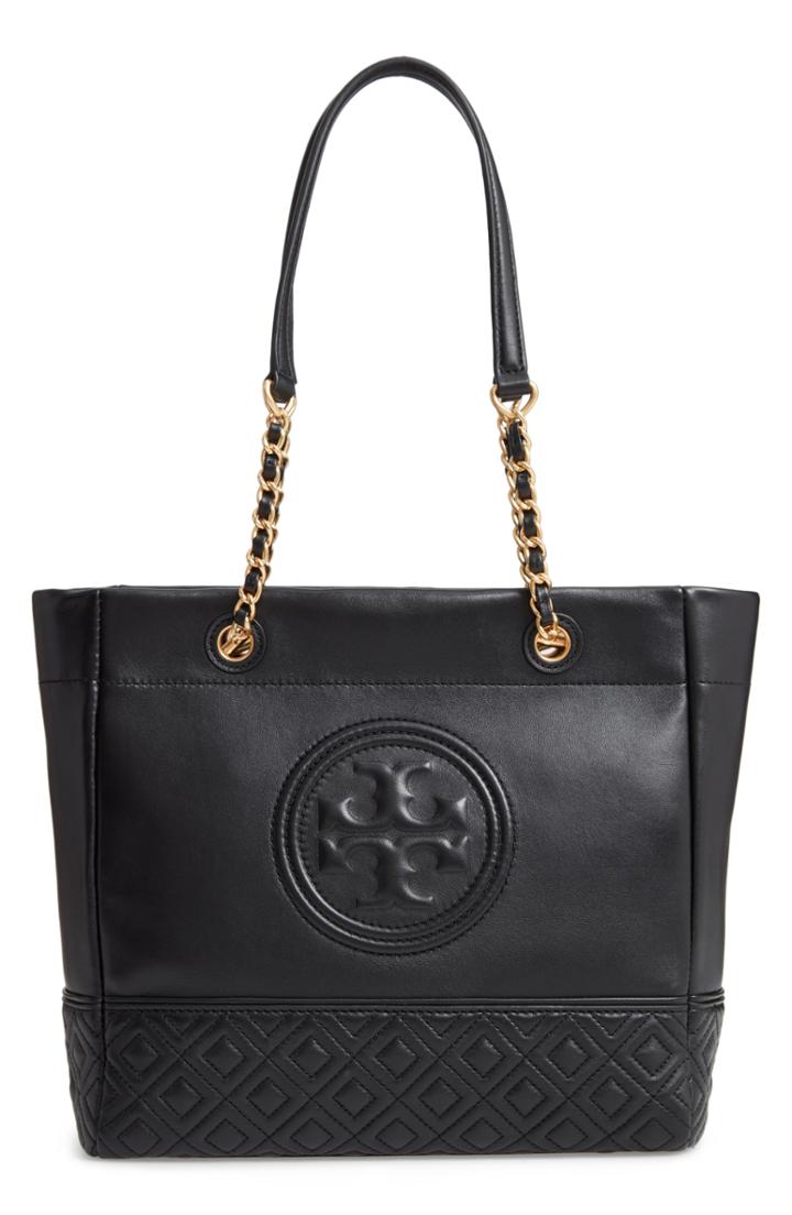 Tory Burch Fleming Leather Tote -