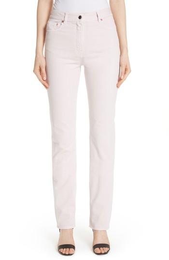 Women's Valentino Straight Leg Jeans - Pink