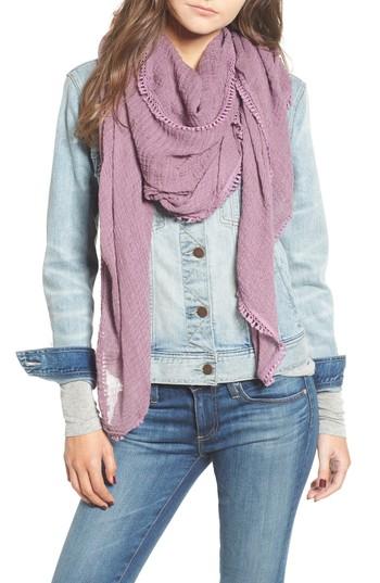 Women's Treasure & Bond Tassel Wrap, Size - Purple