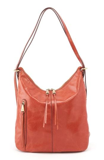 Hobo Merrin Leather Backpack - Red
