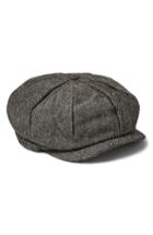 Men's Topman Baker Boy Cap - Grey