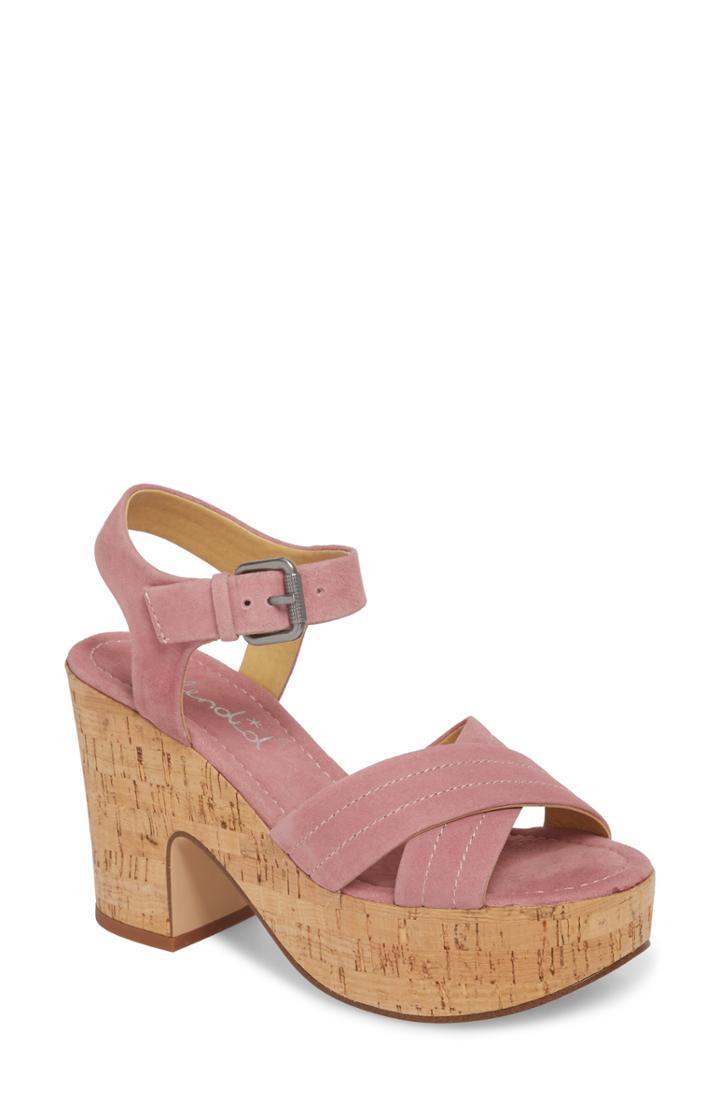 Women's Splendid Flaire Platform Sandal M - Pink