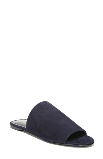 Women's Via Spiga Heather Slide Sandal .5 M - Blue