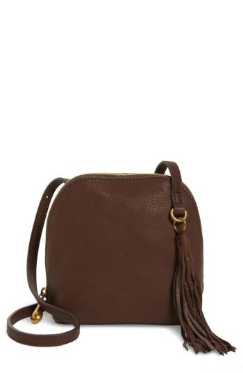 Hobo Nash Calfskin Leather Crossbody Bag - Brown