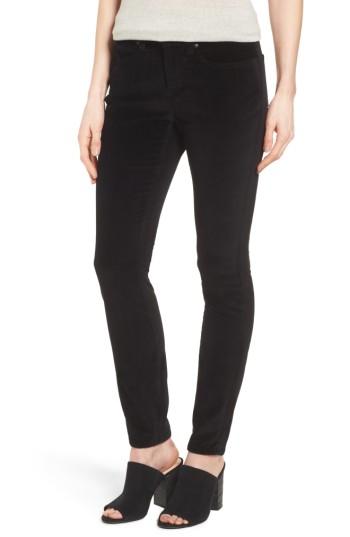 Women's Eileen Fisher Velvet Skinny Jeans - Black