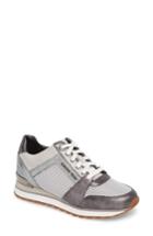 Women's Michael Michael Kors Billie Perforated Sneaker M - Grey