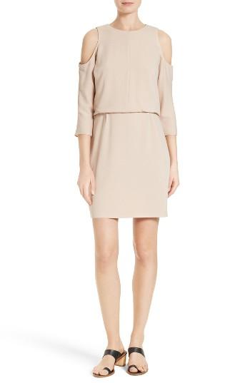 Women's Tibi Savanna Cold Shoulder Sheath Dress - White