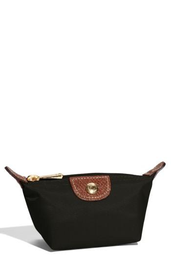 Women's Longchamp 'le Pliage' Coin Purse - Purple
