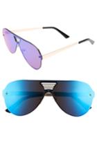 Women's Leith The Grill 58mm Sunglasses - Blue