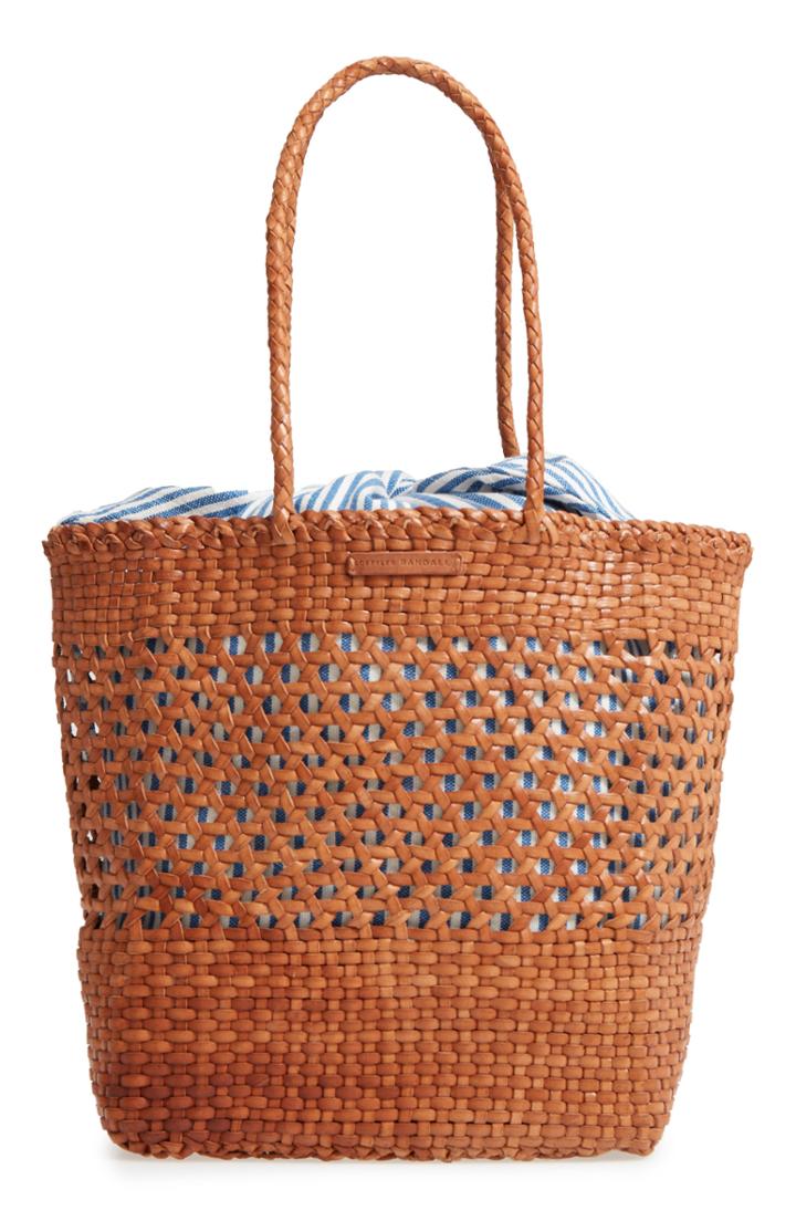 Loeffler Randall Maya Woven Leather Tote -