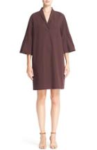 Women's Fabiana Filippi Bell Sleeve Stretch Poplin Dress