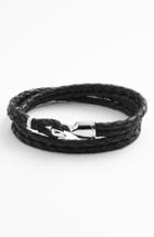 Men's Miansai 'trice' Braided Leather Wrap Bracelet