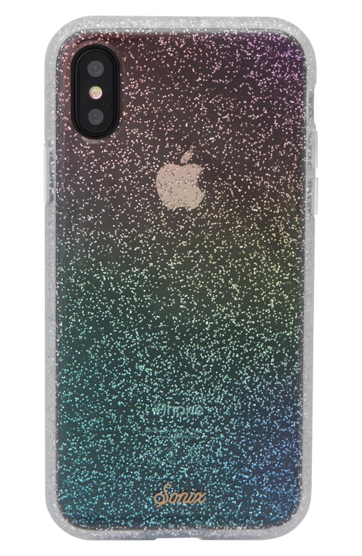 Sonix Iphone Xs Max/x/xs/xr Rainbow Glitter Case - Pink