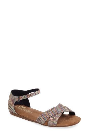 Women's Toms Correa Sandal M - Blue