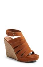 Women's Tory Burch Bailey Wedge Sandal M - Brown