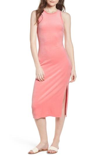 Women's Juicy Couture Stretch Velour Tank Midi Dress