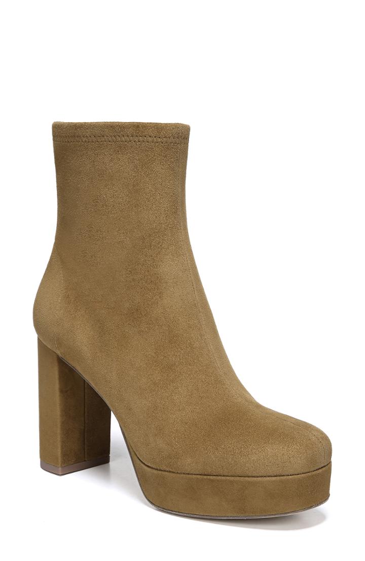 Women's Diane Von Furstenberg Yasmine Platform Bootie .5 M - Brown