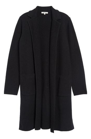 Women's Madewell Camden Sweater Coat - Black
