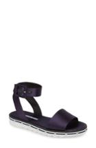 Women's Charles David Shimmy Sandal M - Blue