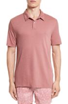 Men's Onia Alec Terry Polo, Size - Pink