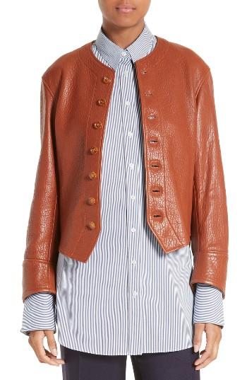 Women's Joseph Orlan Leather Jacket