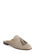 Women's Sam Edelman Paris Backless Tassel Loafer .5 M - Grey