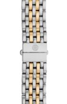 Women's Michele Serein 16 16mm Two-tone Bracelet Watchband