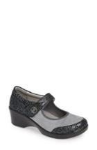 Women's Alegria By Pg Lite Maya Mary Jane Pump -5.5us / 35eu - Grey