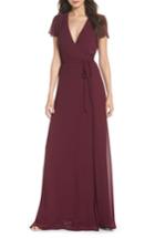 Women's Show Me Your Mumu Noelle Wrap Dress, Size - Red