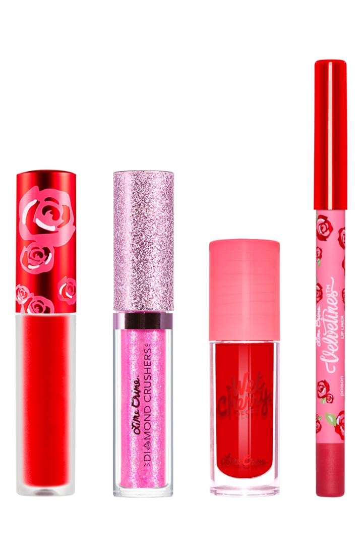 Lime Crime Best Of Lips Red Set - No Color