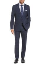 Men's Boss Huge/genius 7 Trim Fit Windowpane Wool Suit