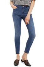 Women's Topshop Sidney Skinny Ankle Jeans X 34 - Blue