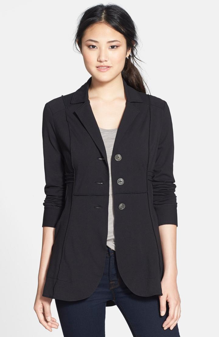 Women's Nic+zoe Seamed Stretch Knit Riding Jacket