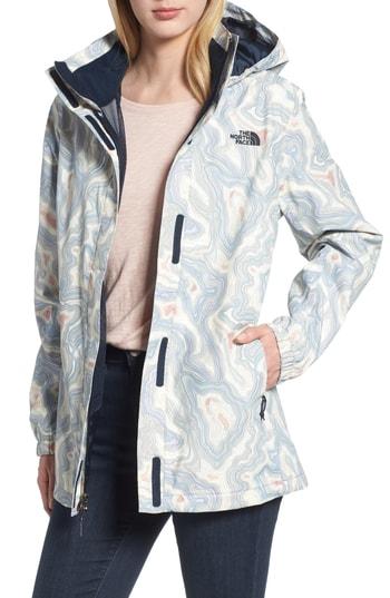 Women's The North Face Resolve Waterproof Parka - Grey