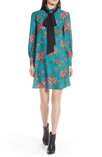 Women's Halogen Removable Bow Dress - Green