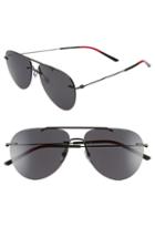 Men's Gucci 60mm Rimless Aviator Sunglasses -