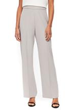 Women's Wallis Wide Leg Knit Trousers Us / 10 Uk - Grey