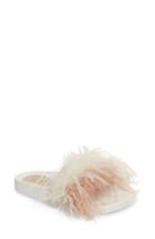 Women's Seychelles In Your Cap Feather Slide Sandal M - Pink