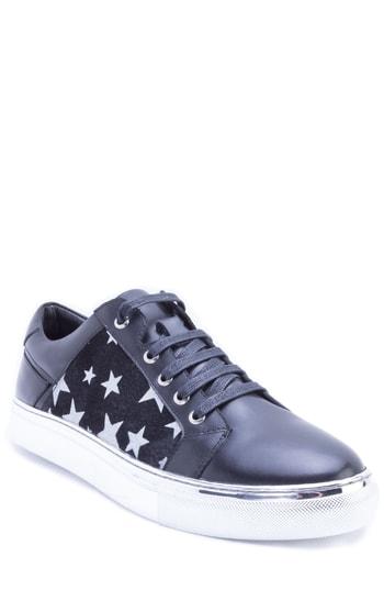 Men's Badgley Mischka Quinn Sneaker .5 M - Metallic