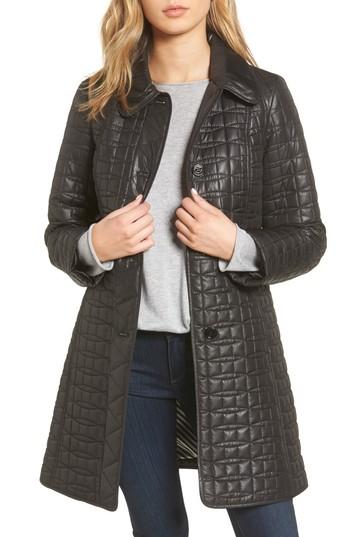 Women's Kate Spade New York Water Resistant Quilted Coat