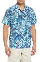 Men's Tommy Bahama Teatro Palms Sport Shirt - Blue