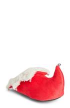 Women's Ugly Christmas Slippers Light-up Elf Slippers - Red