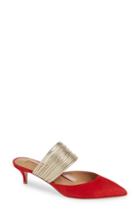 Women's Aquazzura Rendez Vous Mule .5us / 36.5eu - Red