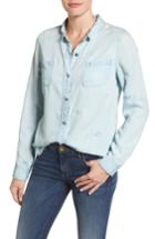Women's Sanctuary From Stars To Earth Embroidered Button-up Top