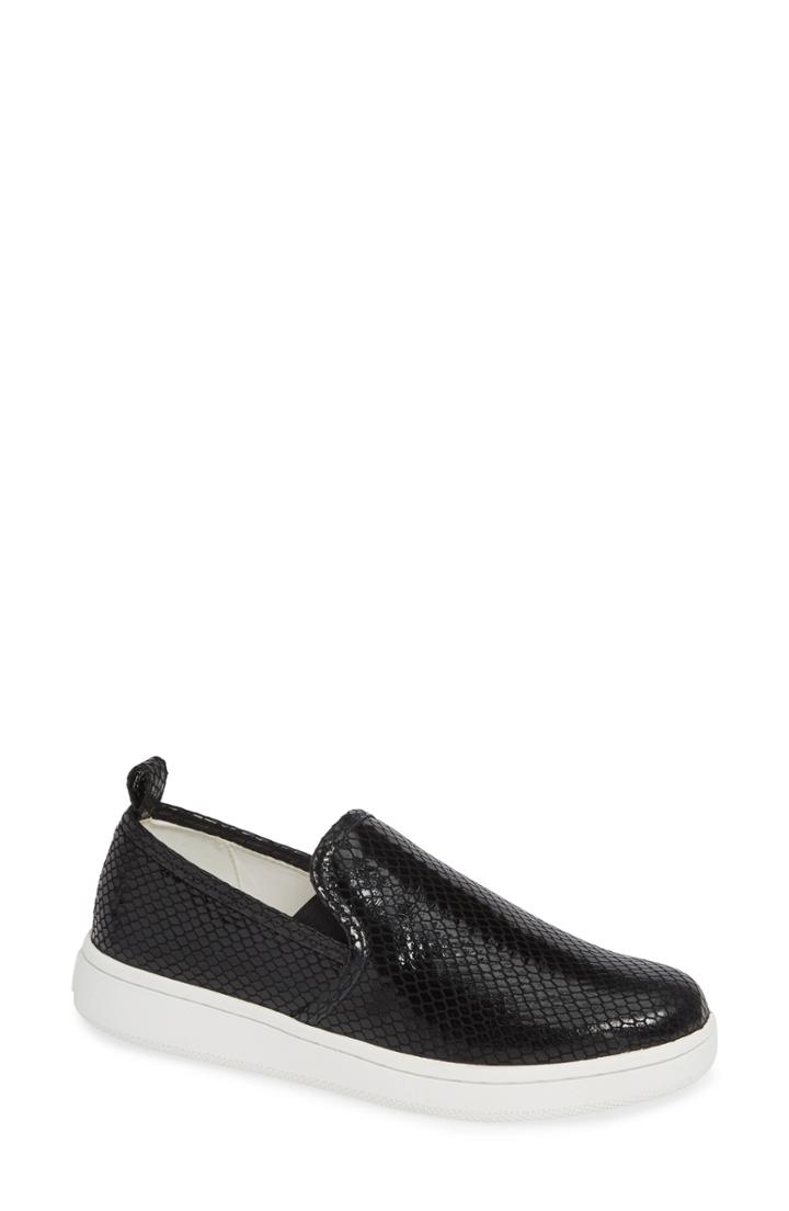 Women's Calvin Klein Deva Slip-on Sneaker M - Black