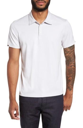 Men's Zachary Prell Glover Pique Polo - Grey
